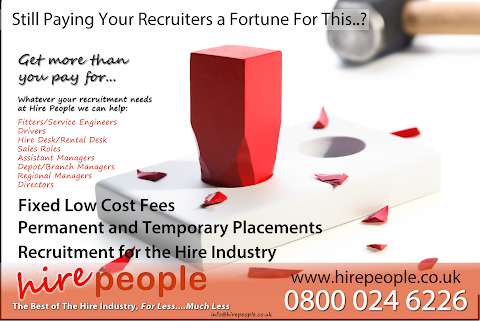 Hire People (plant and tool hire) Recruitment photo